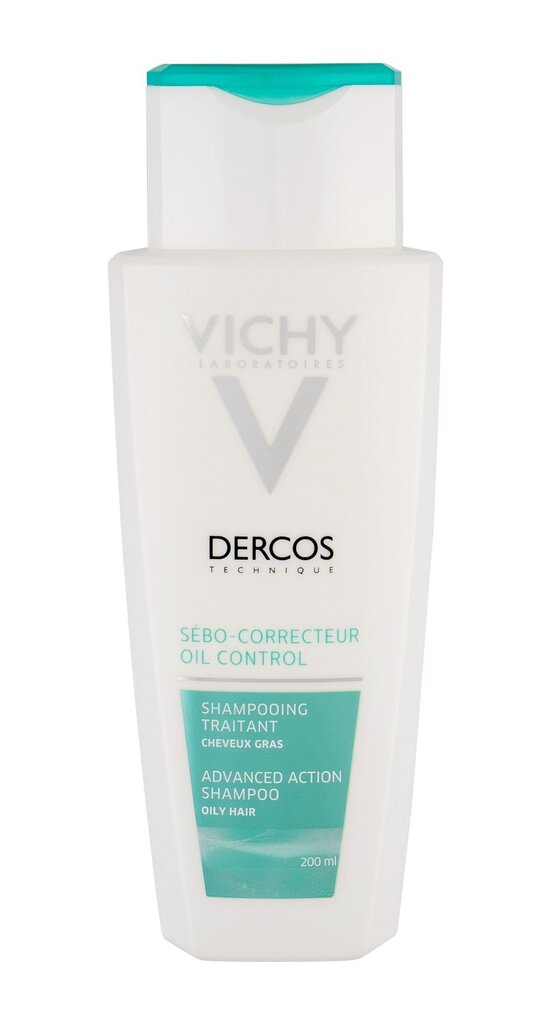Šampūnas riebiems plaukams Vichy Dercos Technique Oil Control 200 ml kaina  | pigu.lt
