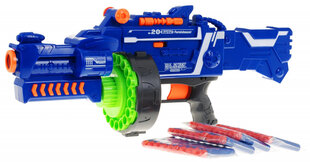 Žaislinis automatinis šautuvas - Blaze Shoot, mėlynas kaina ir informacija | Žaislai berniukams | pigu.lt