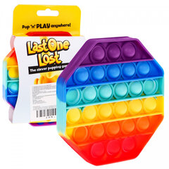 POP it žaislas - Aštuonkampis, spalvotas kaina ir informacija | Stalo žaidimai, galvosūkiai | pigu.lt
