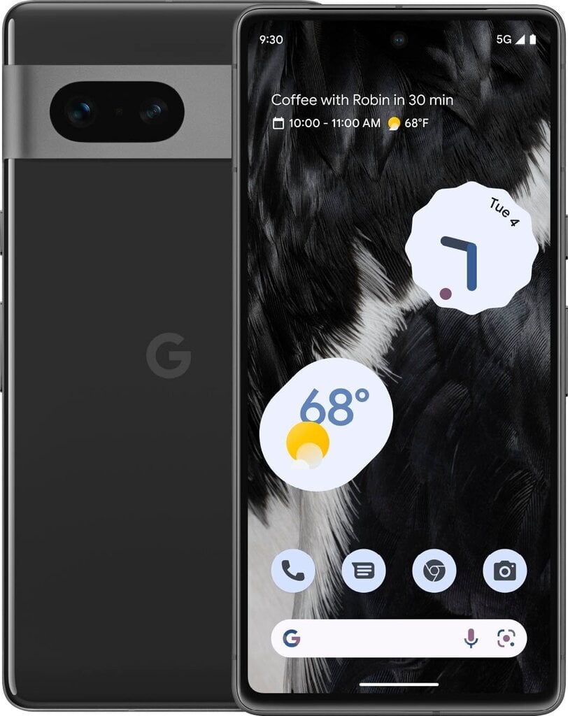 Google Pixel 7 5G 8/128GB GA03923-GB Black kaina ir informacija | Mobilieji telefonai | pigu.lt