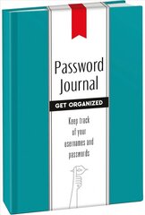 Password Journal: Caribbean Blue цена и информация | Самоучители | pigu.lt