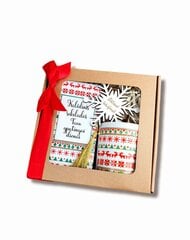 Dovanų rinkinys su šokoladu „Kalėdinis“ kaina ir informacija | Kitos originalios dovanos | pigu.lt