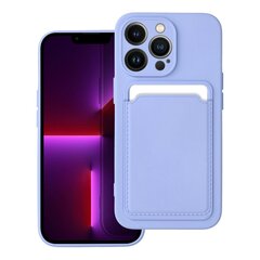 Dėklas telefonui Forcell CARD - iPhone 13 PRO MAX ( 6.7 ) violetinė kaina ir informacija | Telefono dėklai | pigu.lt