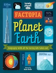 Lonely Planet Kids Factopia - Planet Earth kaina ir informacija | Socialinių mokslų knygos | pigu.lt