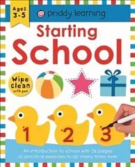 Starting School: Wipe Clean Workbooks kaina ir informacija | Knygos mažiesiems | pigu.lt
