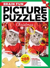 Brain Fun Picture Puzzles: Christmas цена и информация | Книги о питании и здоровом образе жизни | pigu.lt