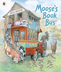 Moose's Book Bus kaina ir informacija | Knygos mažiesiems | pigu.lt