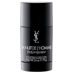 Дезодорант Yves Saint Laurent La Nuit de L'Homme, 75 мл цена и информация | Мужская парфюмированная косметика | pigu.lt