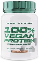 Baltymų milteliai Scitec 100% Vegan Protein Pear Biscuits, 1 kg цена и информация | Протеин | pigu.lt
