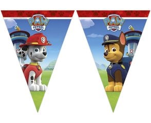 Vimpelinė girlianda 230 x 25cm, "Paw Patrol" 89443PR kaina ir informacija | Dekoracijos šventėms | pigu.lt