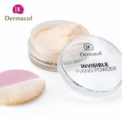 Пудра Biri Dermacol Invisible Fixing Powder Natural 13 г, натуральный цвет цена и информация | Пудры, базы под макияж | pigu.lt