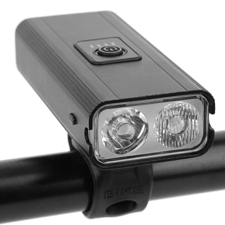 Pakraunamas dviračio žibintas Entac 8W USB 550Lm цена и информация | Žibintai ir atšvaitai dviračiams | pigu.lt