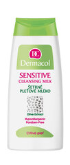 Молочко для очистки лица Dermacol Sensitive, 200 мл цена и информация | Средства для очищения лица | pigu.lt