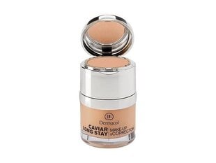 Makiažo pagrindas Dermacol Caviar Long Stay Make-Up & Corrector 3 30 ml, Tan kaina ir informacija | Makiažo pagrindai, pudros | pigu.lt