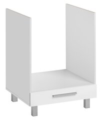 Кухонный шкаф для встроенной духовки Salma 60/81, белый цвет цена и информация | Кухонные шкафчики | pigu.lt