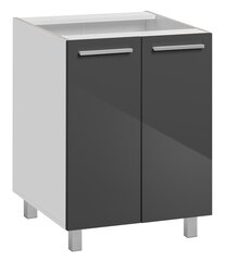 Кухонный шкафчик Salma 60/81, серый цвет цена и информация | Кухонные шкафчики | pigu.lt