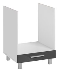 Встроенный кухонный шкаф для духовки Salma 60/81, серый цвет цена и информация | Кухонные шкафчики | pigu.lt
