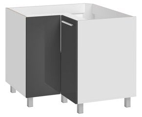 Кухонный шкафчик Salma 90x90/81, серый цвет цена и информация | Кухонные шкафчики | pigu.lt