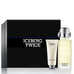 Набор Iceberg Twice Pour Homme: EDT для мужчин 125 мл + гель для душа 100 мл цена и информация | Женские духи | pigu.lt