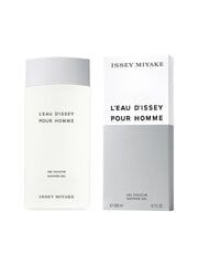 Dušo želė Issey Miyake L´Eau D´Issey vyrams 200 ml kaina ir informacija | Parfumuota kosmetika vyrams | pigu.lt