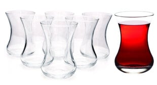 Arbatos stiklinių komplektas, 6 dalių - Pasabahce kaina ir informacija | Taurės, puodeliai, ąsočiai | pigu.lt