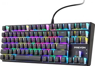 Preyon Blitz Claw Gateron BluePBBC87B kaina ir informacija | Klaviatūros | pigu.lt