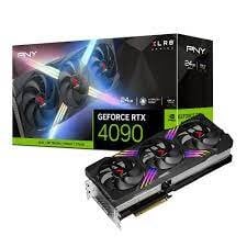 PNY GeForce RTX 4090 24GB XLR8 Gaming Verto Epic-X RGB Triple Fan DLSS 3 (VCG409024TFXXPB1) kaina ir informacija | Vaizdo plokštės (GPU) | pigu.lt