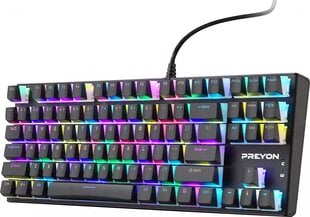 Preyon Red Blitz Claw Gateron Red PRBC87B kaina ir informacija | Klaviatūros | pigu.lt