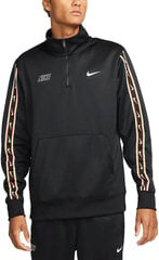 Джемпер Nike M Nsv Repeat Sw Pk Hz Black DX2026 010/M цена и информация | Мужские толстовки | pigu.lt