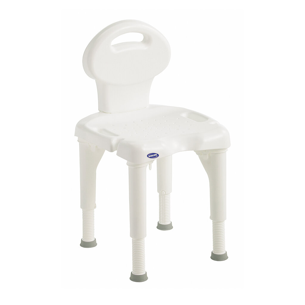 Dušo kėdė Invacare I-Fit su atlošu, 1 vnt kaina ir informacija | Įranga žmonėms su specialiais poreikiais | pigu.lt