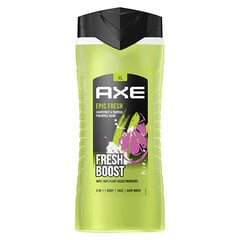 Dušo želė Axe Epic Fresh 3in1 Shower Gel vyrams, 250 ml kaina ir informacija | Dušo želė, aliejai | pigu.lt