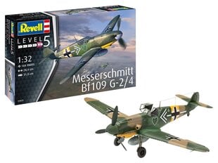 Сборная модель Revell - Messerschmitt Bf109G-2/4, 1/32, 03829 цена и информация | Конструкторы и кубики | pigu.lt