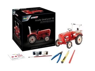 Konstruktorius Revell - Advento kalendorius Porsche Junior 108 Tractor, 1/24, 01036 kaina ir informacija | Konstruktoriai ir kaladėlės | pigu.lt