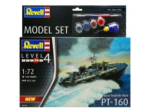 Surenkamas modelis Revell, Patrol Torpedo Boat PT-559 / PT-160, dovanų komplektas, 1/72, 65175 kaina ir informacija | Konstruktoriai ir kaladėlės | pigu.lt