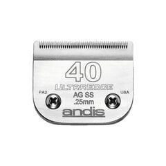 Сменное лезвие для бритвы Andis S-40 0,25 mm Пёс цена и информация | Косметика и средства для бритья | pigu.lt