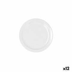 Тарелка Bidasoa Glacial Хлеб Керамика Белый (16 см) (Pack 12x) цена и информация | Посуда, тарелки, обеденные сервизы | pigu.lt