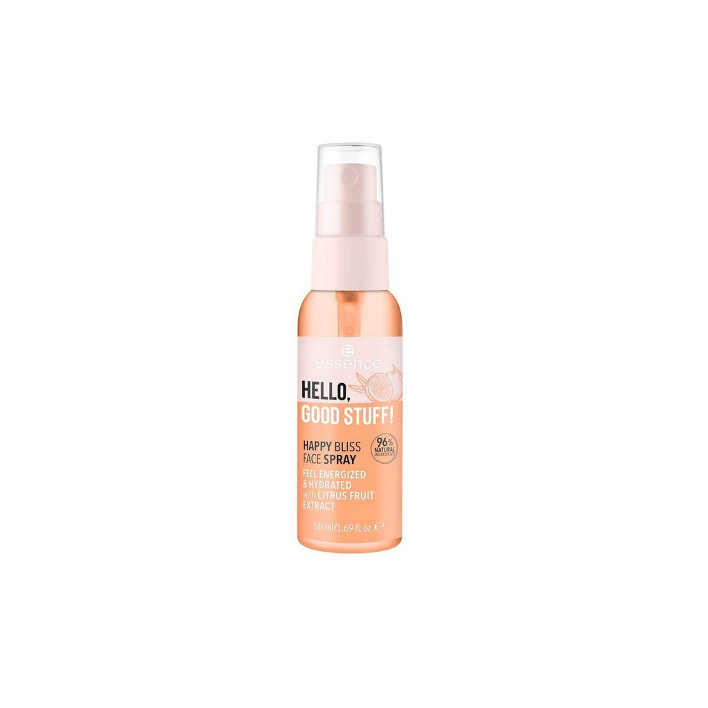 Veido dulksna Essence Hello Good Stuff! Bliss Spray Fiksacinis 50 ml kaina ir informacija | Veido prausikliai, valikliai | pigu.lt