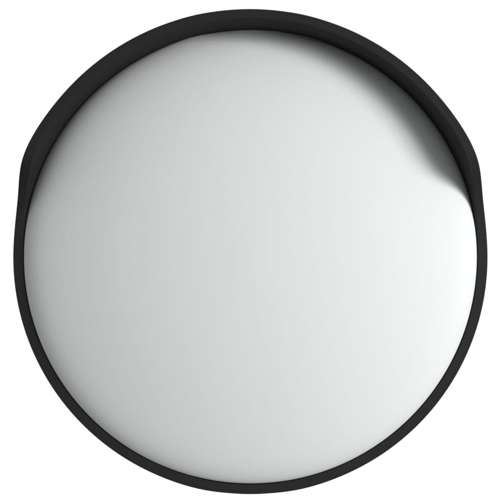 Sferinis lauko/kelio veidrodis, juodas, 45cm, polikarbonatas kaina ir informacija | Auto reikmenys | pigu.lt