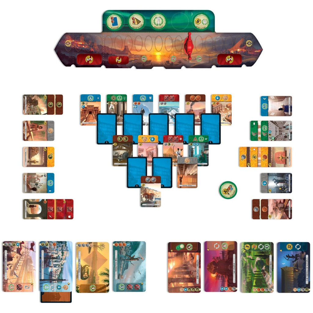 Stalo žaidimas Asmodee 7Wonders Duel, FR цена и информация | Stalo žaidimai, galvosūkiai | pigu.lt