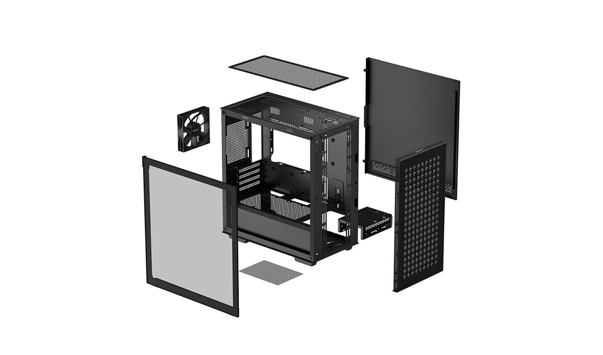 Deepcool CH370 kaina ir informacija | Korpusai | pigu.lt