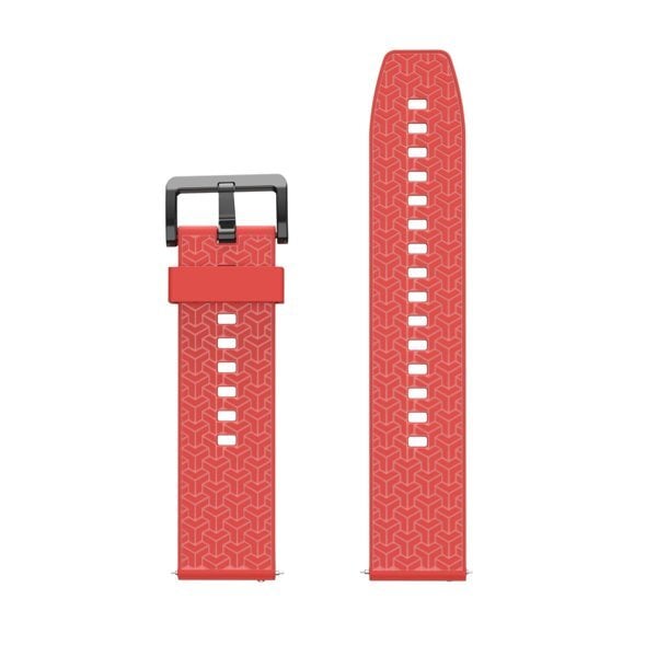 Fusion Y Watch Band Red kaina ir informacija | Išmaniųjų laikrodžių ir apyrankių priedai | pigu.lt