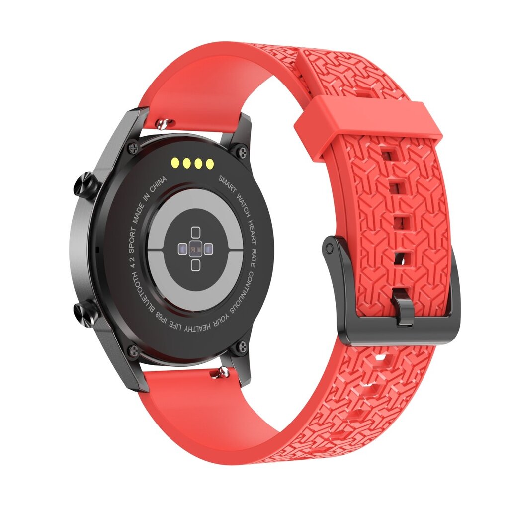 Fusion Y Watch Band Red kaina ir informacija | Išmaniųjų laikrodžių ir apyrankių priedai | pigu.lt