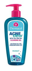 PRausiklis Dermacol acneclear cleansing Gel cosmetic, 200ml цена и информация | Средства для очищения лица | pigu.lt