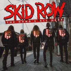 LP SKID ROW The Gang's All Here (Black/White/Red Splattered Vinyl, 180g, Limited Edition) LP Виниловая пластинка цена и информация | Виниловые пластинки, CD, DVD | pigu.lt