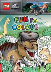 LEGO (R) Jurassic World (TM): Fun to Colour kaina ir informacija | Knygos mažiesiems | pigu.lt