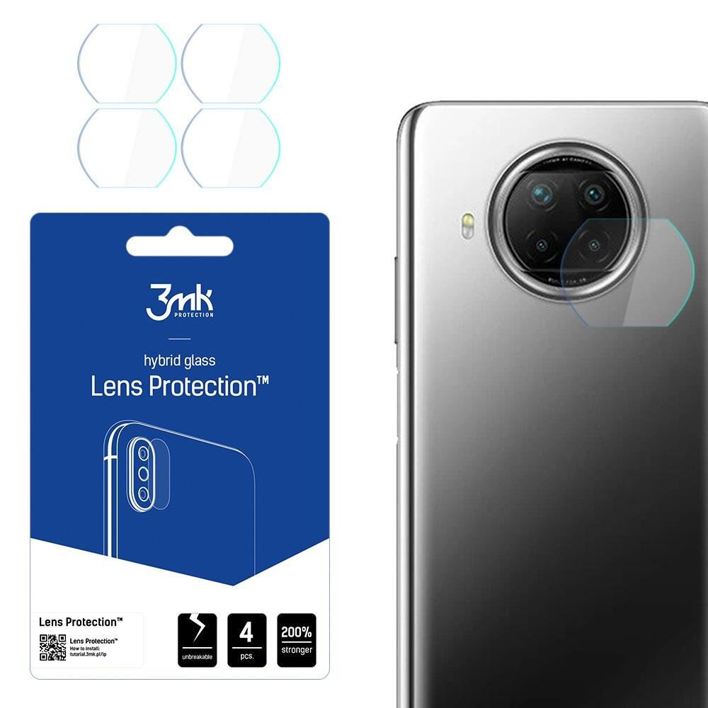 Xiaomi Redmi Note 9 Pro 5G - 3mk Lens Protection™ kaina ir informacija | Apsauginės plėvelės telefonams | pigu.lt