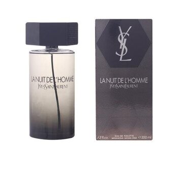 Tualetinis vanduo Yves Saint Laurent La Nuit De L Homme EDT vyrams 200 ml kaina ir informacija | Kvepalai vyrams | pigu.lt