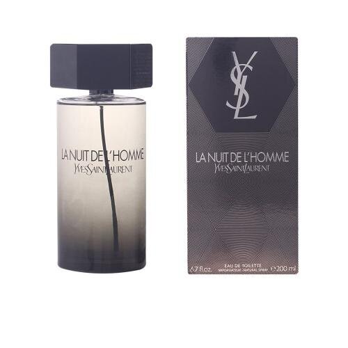 Tualetinis vanduo Yves Saint Laurent La Nuit De L Homme EDT vyrams 200 ml цена и информация | Kvepalai vyrams | pigu.lt