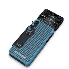 Nordic Elements Saeson Idun skirtas iPhone Xs Max, mėlynas kaina ir informacija | Telefono dėklai | pigu.lt