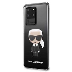 Karl Lagerfeld skirtas Samsung Galaxy S20 Ultra, juodas цена и информация | Чехлы для телефонов | pigu.lt